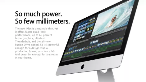 iMacs in stores on Friday