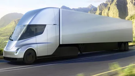 Tesla unveils the truck of the future
