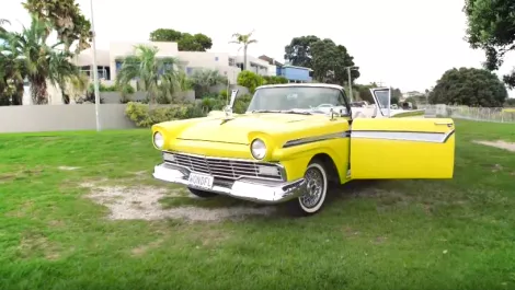 Mercury converts a 1957 Ford Fairlane to plug-in electric