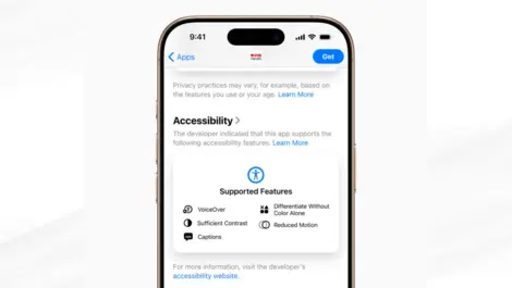 Apple unveils new accessibility features & nutrition labels